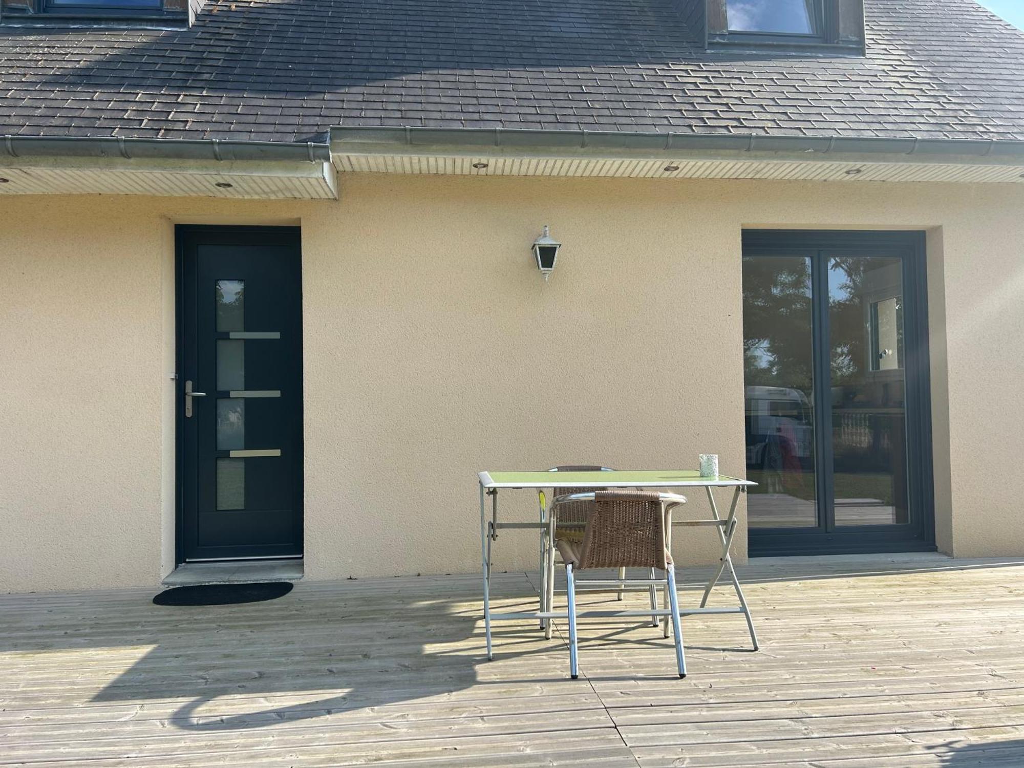 Appartement Chambre Mont Saint Michel à Huisnes-sur-Mer Extérieur photo